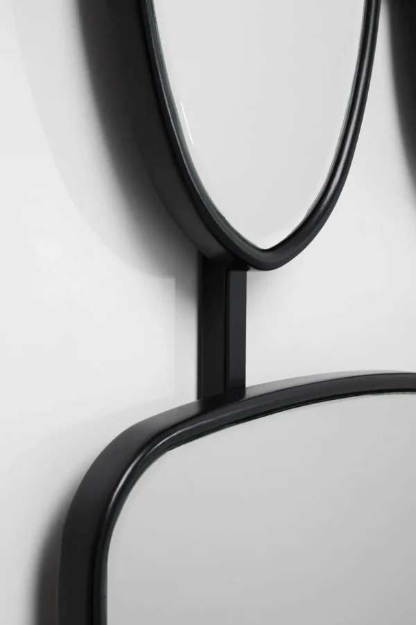 KARE Design Wandspiegel Nastro Black 80x114cm