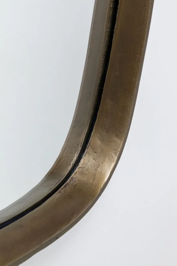 KARE Design Wandspiegel Noomi Brass 122x58cm