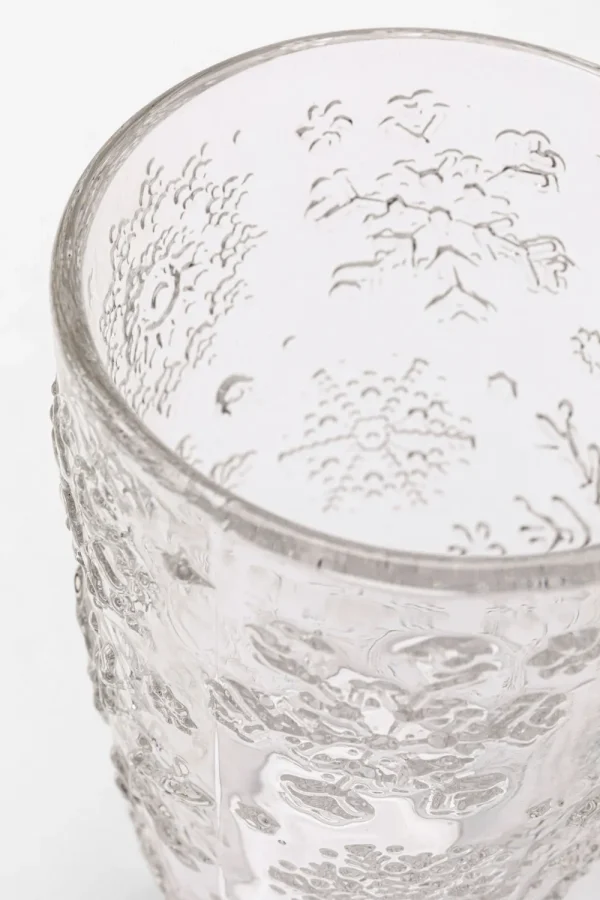 KARE Design Waterglas Ice Flowers Clear