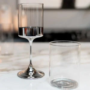 KARE Design Wijnglas Electra Zilver