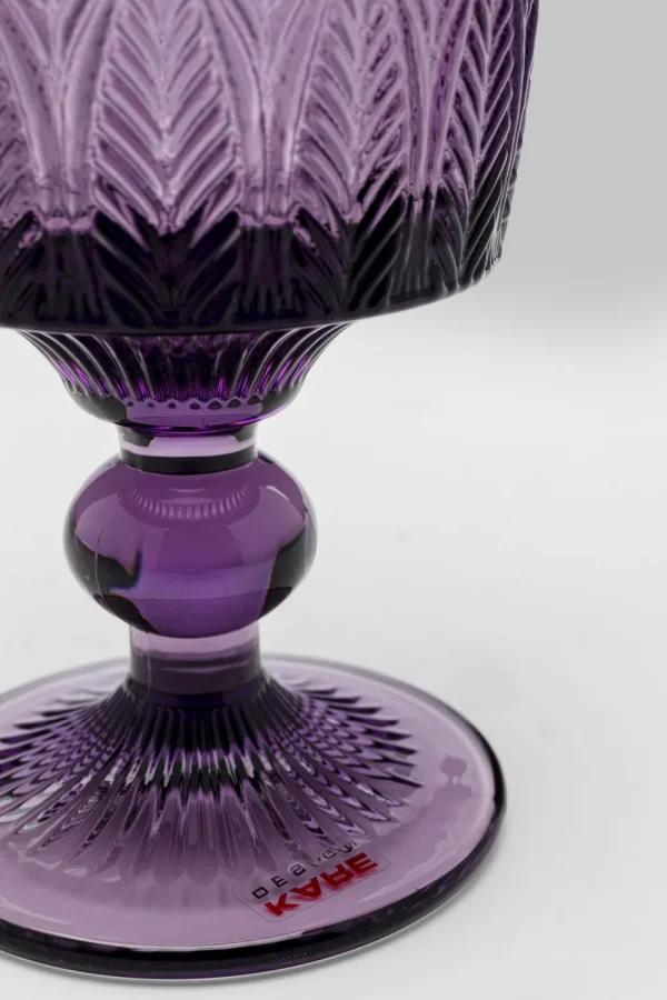 KARE Design Wijnglas Fogli Purple