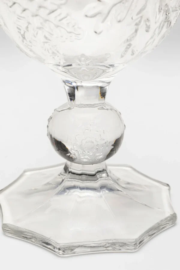 KARE Design Wijnglas Ice Flowers Clear