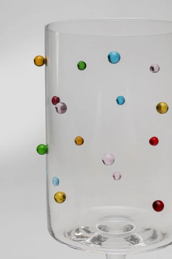 KARE Design Wijnglas Party Dots 23cm
