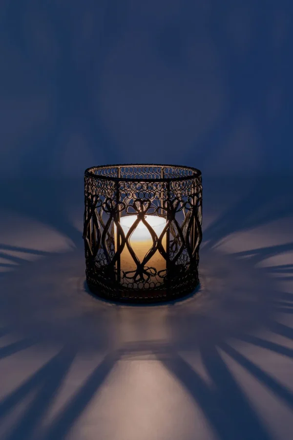 KARE Design Windlicht Hayat Black 15cm