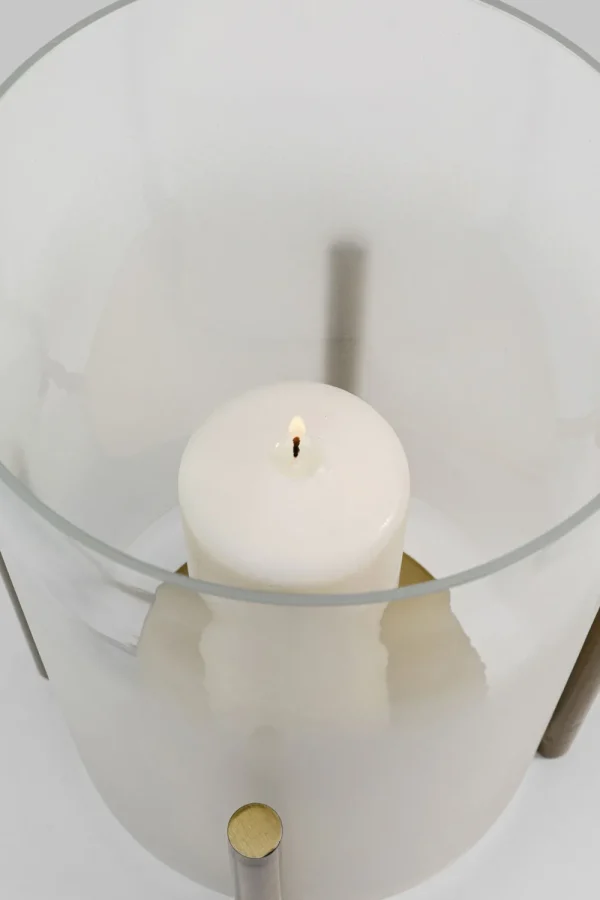 KARE Design Windlicht Pillar Steam 25cm