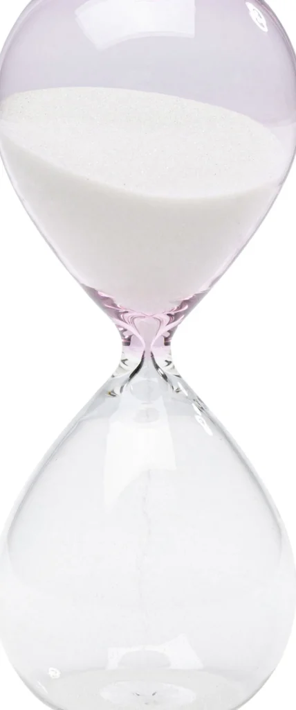 KARE Design Zandloper Timer Clear 17cm